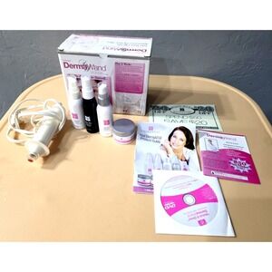Dermawand Kit - For Skin Care Facial High Frequency Anti-Aging - Includes Serums